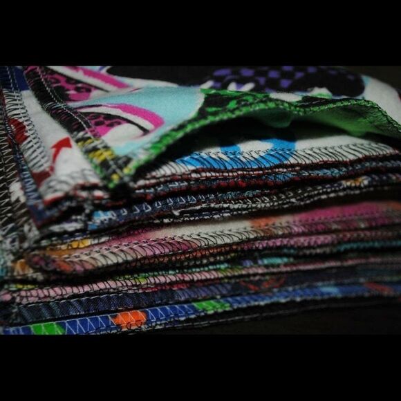 Family cloth wet wipes toilet paper towels napkins baby tissues eco friendly 50 - Picture 4 of 8